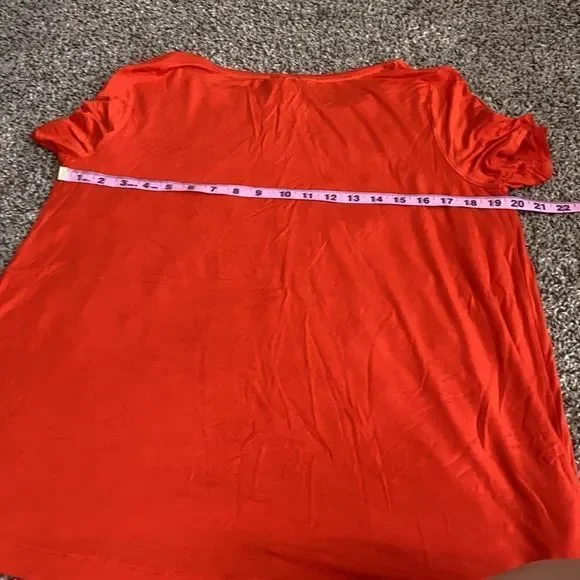 Old navy women’s large orange swing tee - Picture 5 of 6
